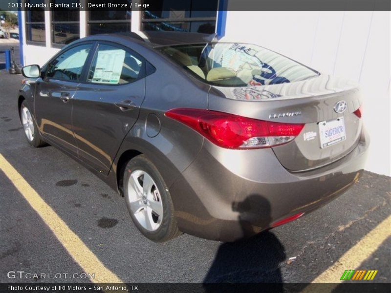 Desert Bronze / Beige 2013 Hyundai Elantra GLS