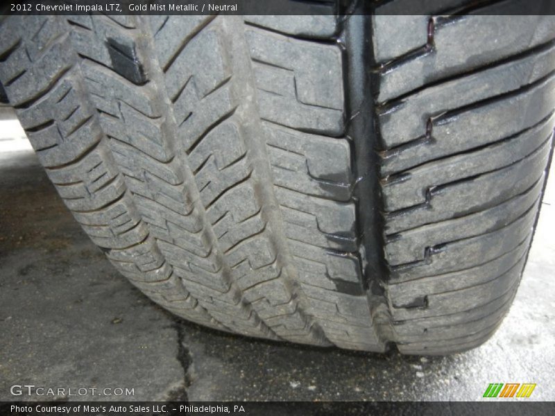 Gold Mist Metallic / Neutral 2012 Chevrolet Impala LTZ