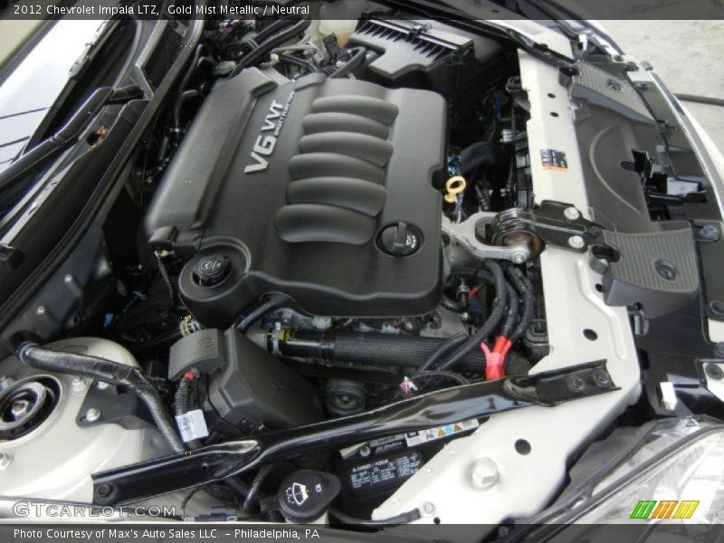 Gold Mist Metallic / Neutral 2012 Chevrolet Impala LTZ