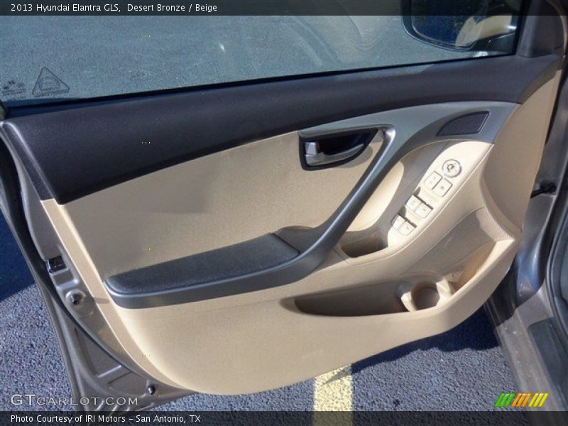 Desert Bronze / Beige 2013 Hyundai Elantra GLS