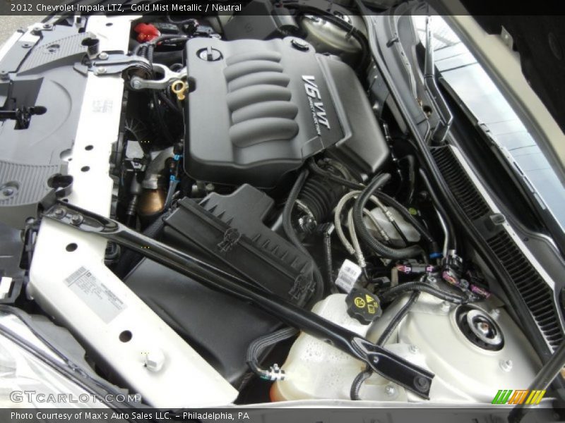 Gold Mist Metallic / Neutral 2012 Chevrolet Impala LTZ