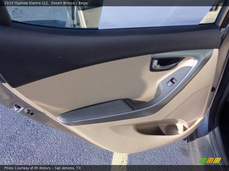 Desert Bronze / Beige 2013 Hyundai Elantra GLS