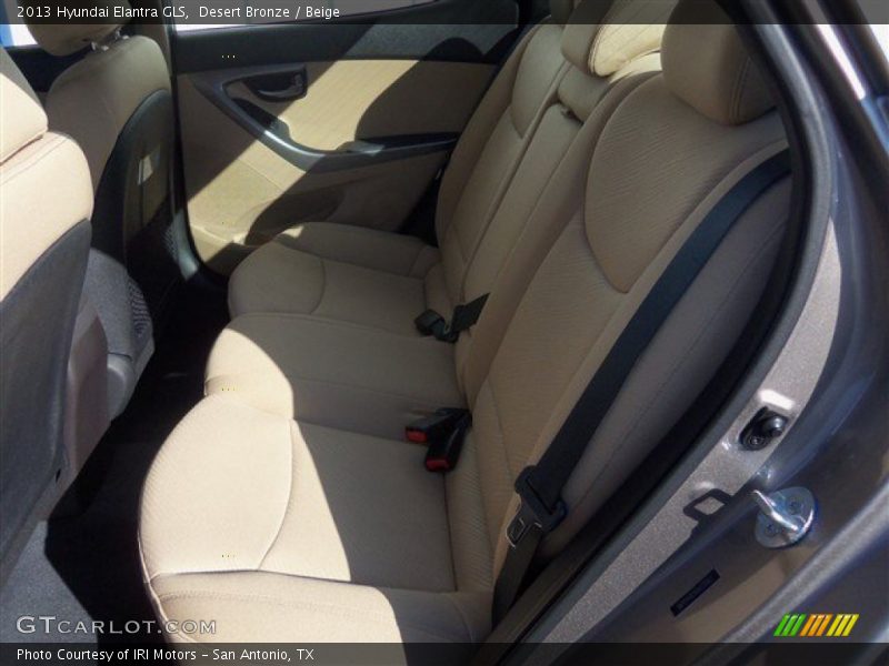 Desert Bronze / Beige 2013 Hyundai Elantra GLS