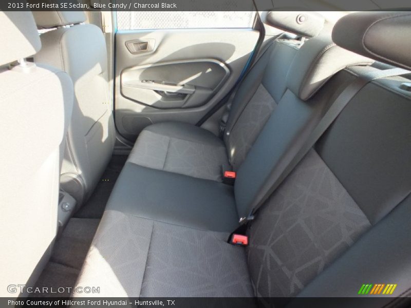 Blue Candy / Charcoal Black 2013 Ford Fiesta SE Sedan