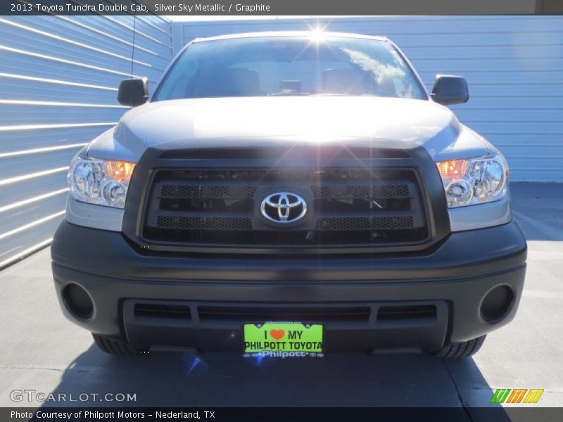 Silver Sky Metallic / Graphite 2013 Toyota Tundra Double Cab