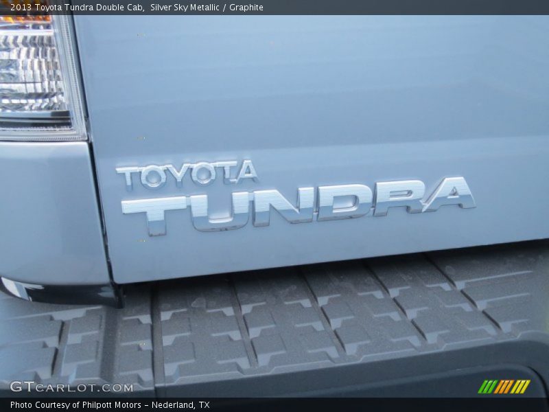 Silver Sky Metallic / Graphite 2013 Toyota Tundra Double Cab
