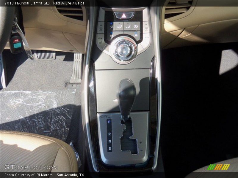 Red Allure / Beige 2013 Hyundai Elantra GLS