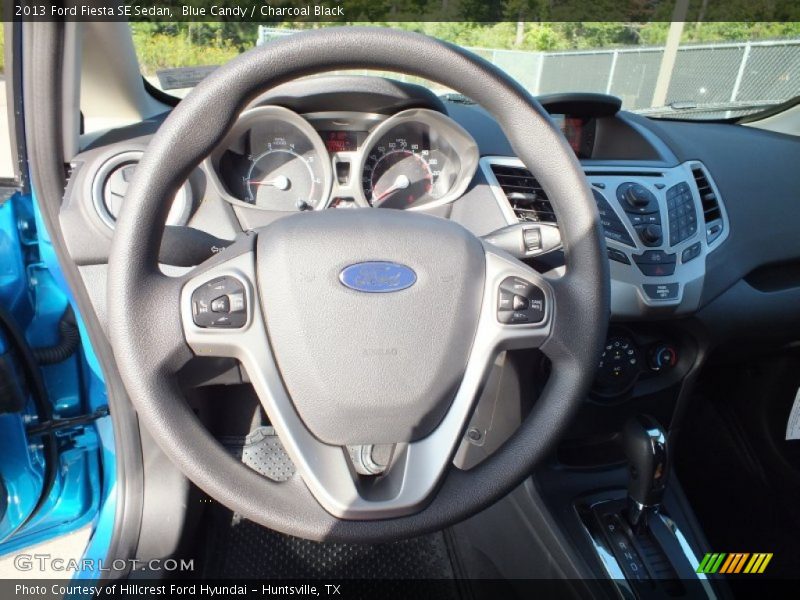  2013 Fiesta SE Sedan Steering Wheel