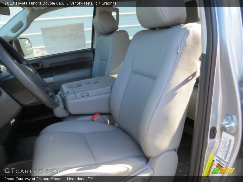 Silver Sky Metallic / Graphite 2013 Toyota Tundra Double Cab