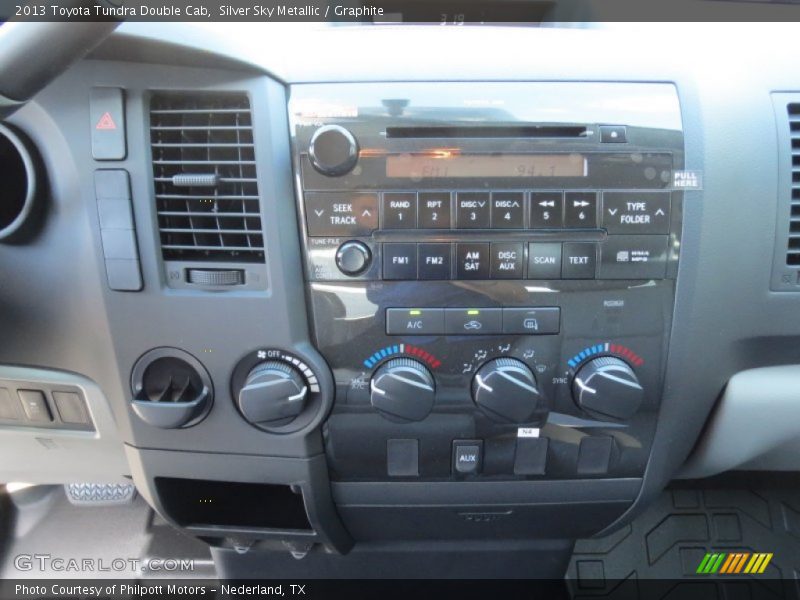 Silver Sky Metallic / Graphite 2013 Toyota Tundra Double Cab