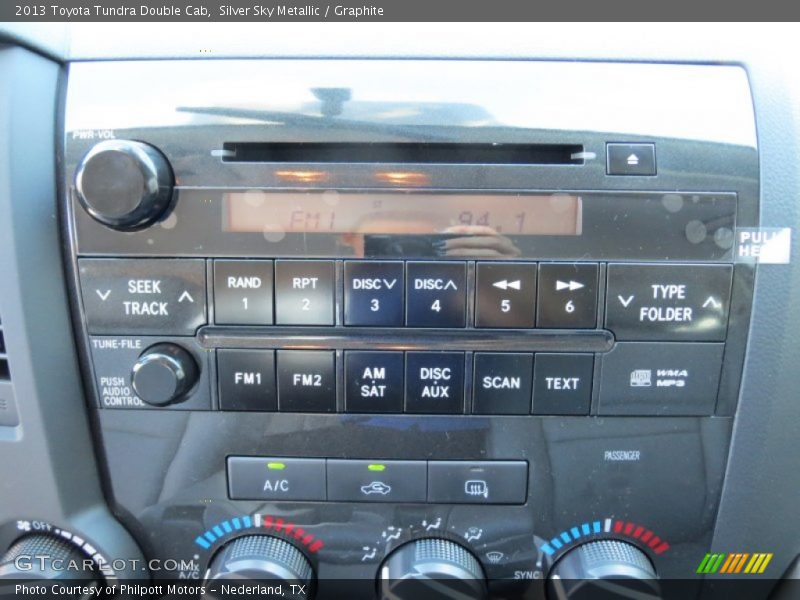 Silver Sky Metallic / Graphite 2013 Toyota Tundra Double Cab