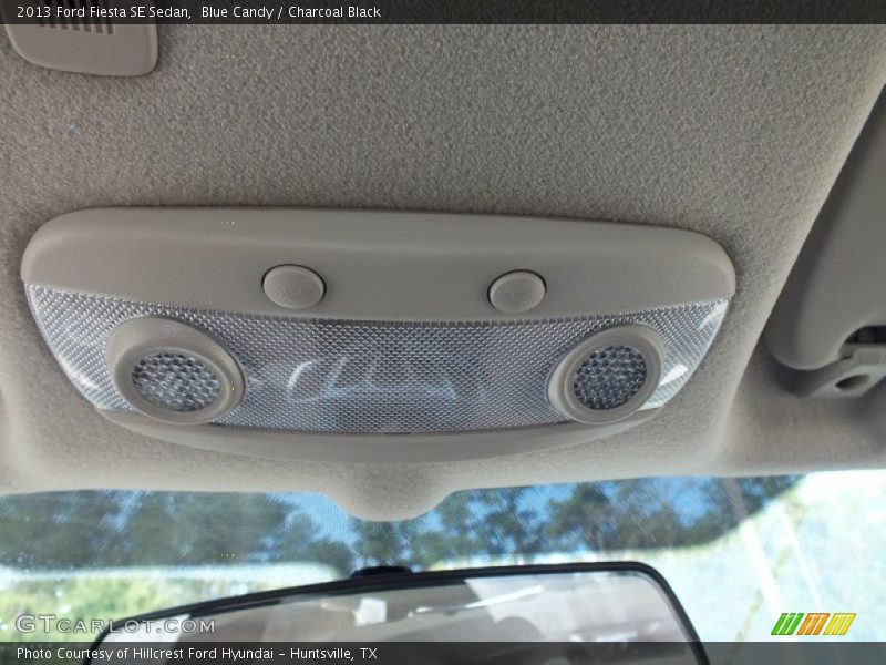 Blue Candy / Charcoal Black 2013 Ford Fiesta SE Sedan