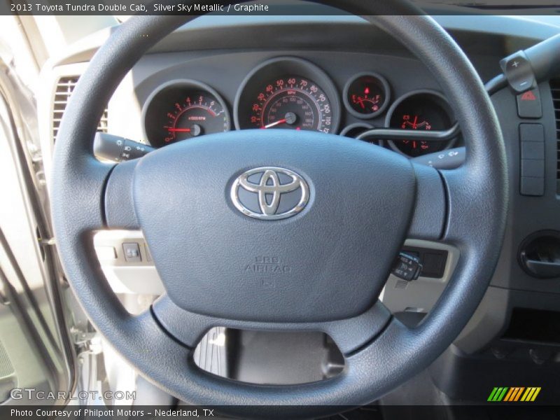 Silver Sky Metallic / Graphite 2013 Toyota Tundra Double Cab