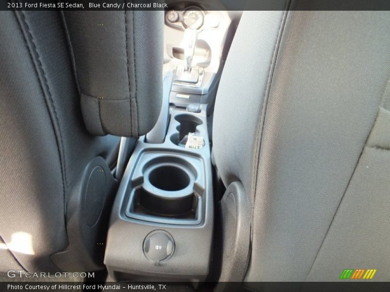 Blue Candy / Charcoal Black 2013 Ford Fiesta SE Sedan