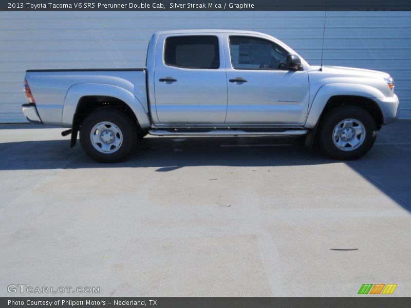 Silver Streak Mica / Graphite 2013 Toyota Tacoma V6 SR5 Prerunner Double Cab
