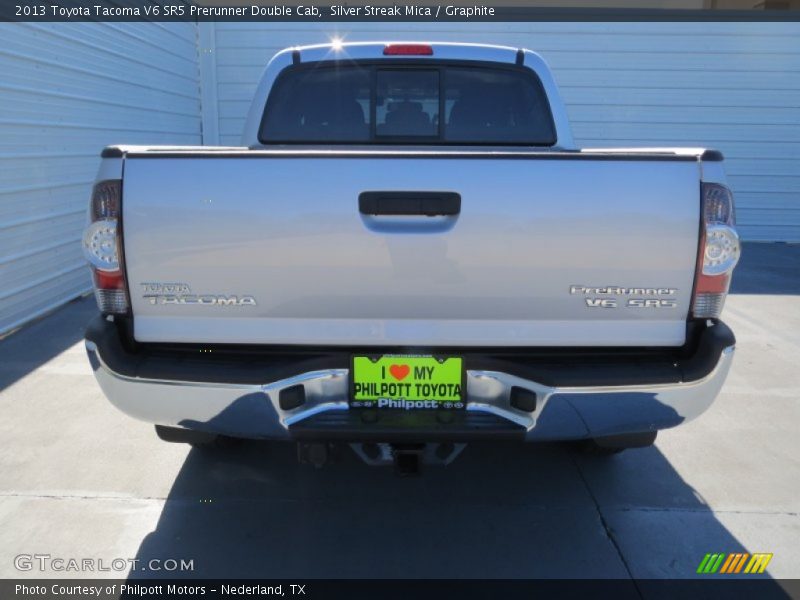 Silver Streak Mica / Graphite 2013 Toyota Tacoma V6 SR5 Prerunner Double Cab