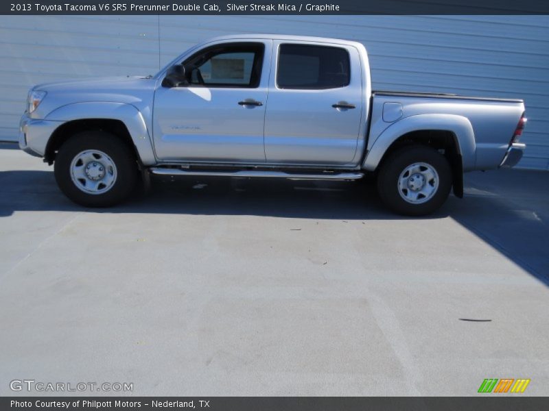 Silver Streak Mica / Graphite 2013 Toyota Tacoma V6 SR5 Prerunner Double Cab