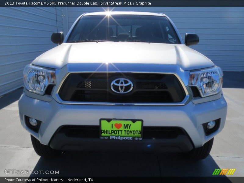 Silver Streak Mica / Graphite 2013 Toyota Tacoma V6 SR5 Prerunner Double Cab