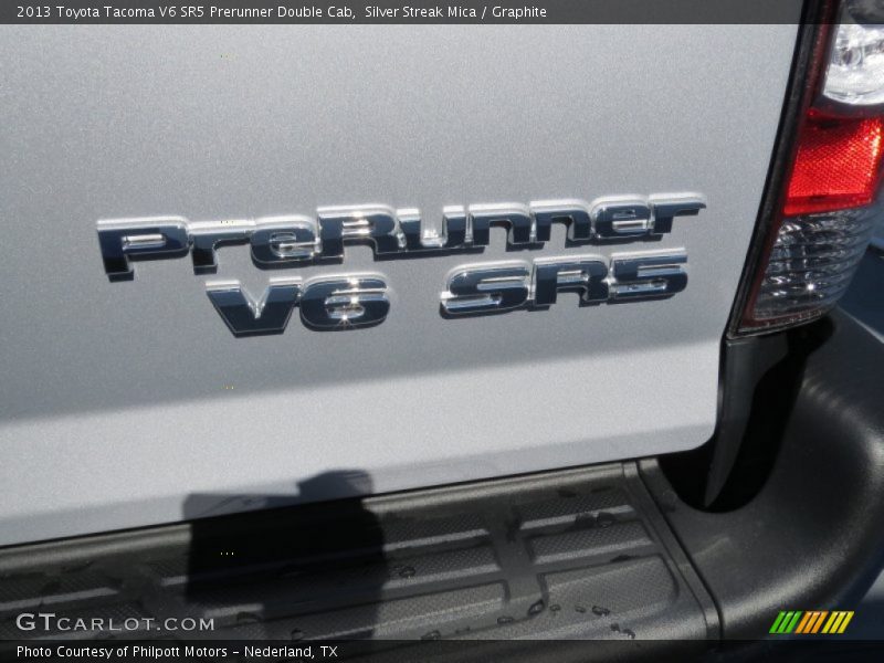 Silver Streak Mica / Graphite 2013 Toyota Tacoma V6 SR5 Prerunner Double Cab