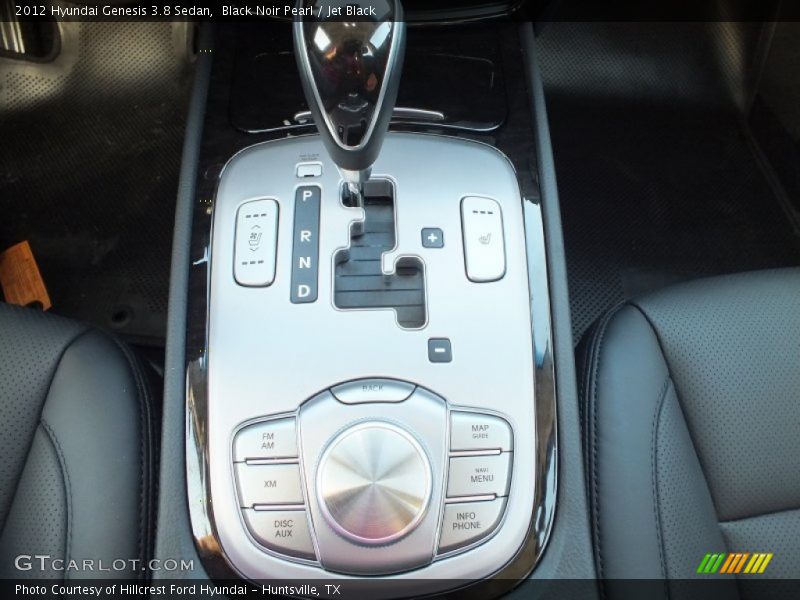 Black Noir Pearl / Jet Black 2012 Hyundai Genesis 3.8 Sedan