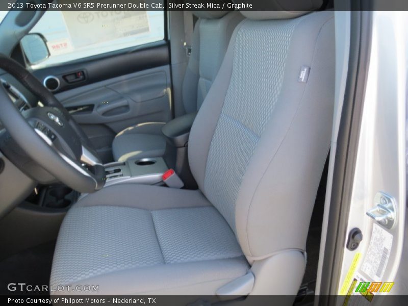 Silver Streak Mica / Graphite 2013 Toyota Tacoma V6 SR5 Prerunner Double Cab