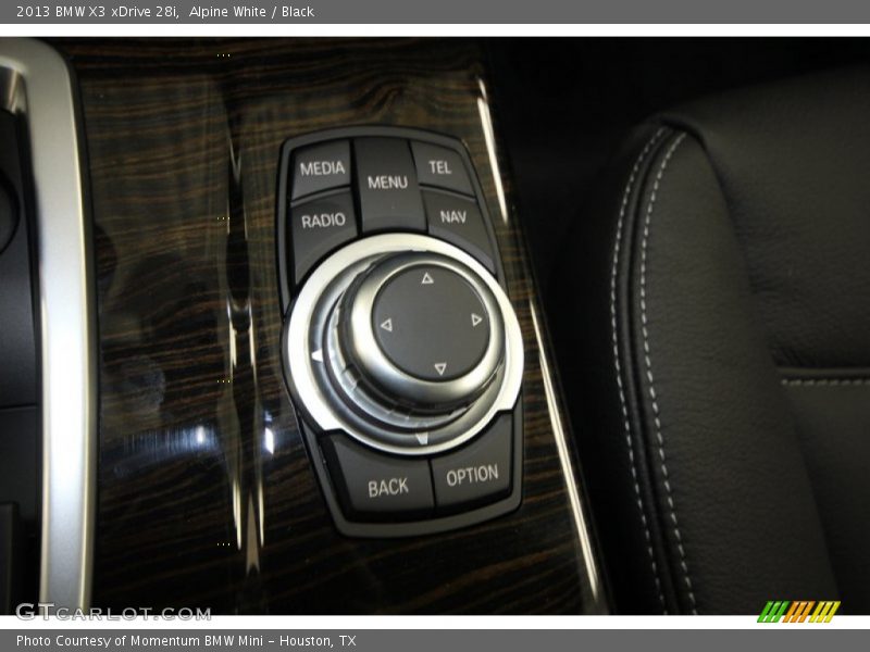 Controls of 2013 X3 xDrive 28i