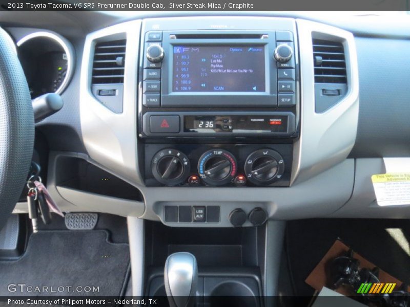 Silver Streak Mica / Graphite 2013 Toyota Tacoma V6 SR5 Prerunner Double Cab