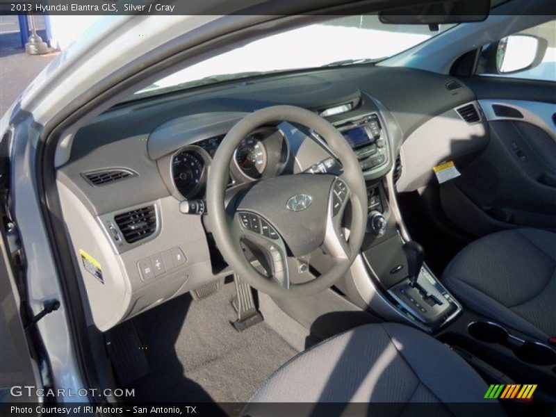 Silver / Gray 2013 Hyundai Elantra GLS