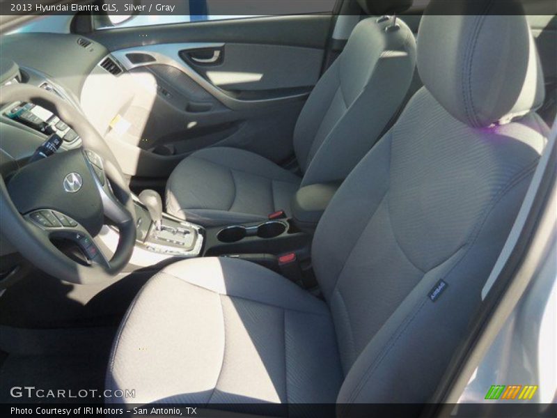 Silver / Gray 2013 Hyundai Elantra GLS