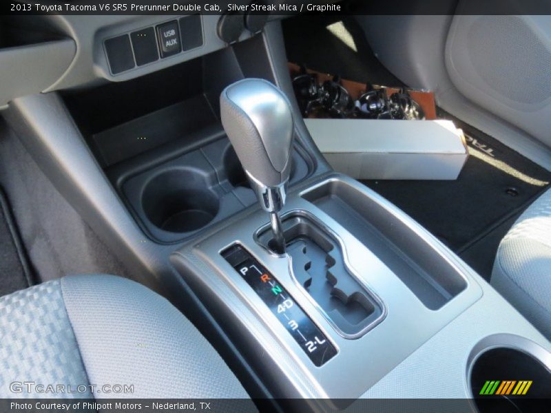 Silver Streak Mica / Graphite 2013 Toyota Tacoma V6 SR5 Prerunner Double Cab