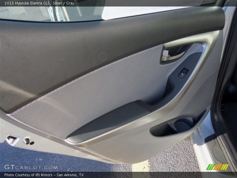 Silver / Gray 2013 Hyundai Elantra GLS