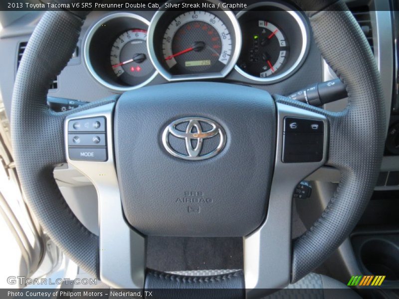 Silver Streak Mica / Graphite 2013 Toyota Tacoma V6 SR5 Prerunner Double Cab