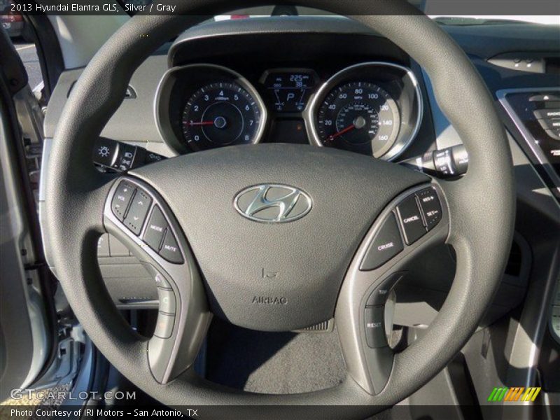 Silver / Gray 2013 Hyundai Elantra GLS