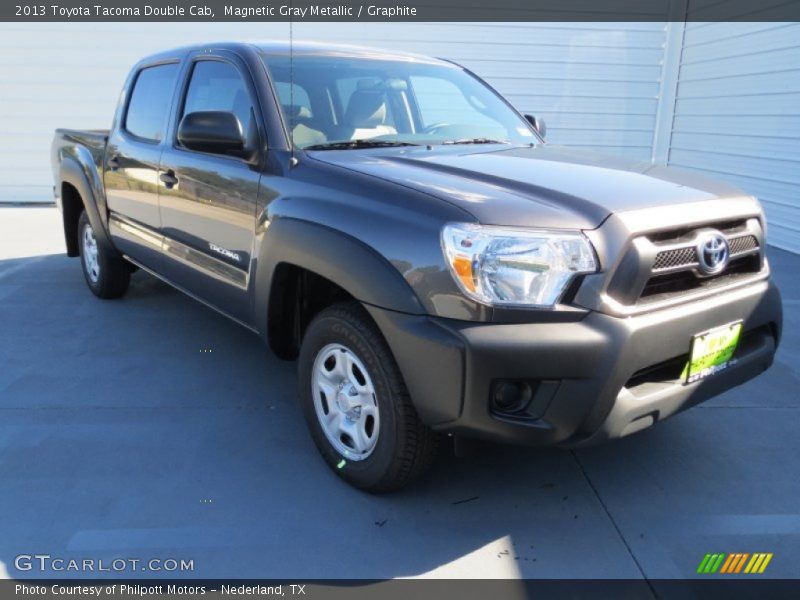 Magnetic Gray Metallic / Graphite 2013 Toyota Tacoma Double Cab