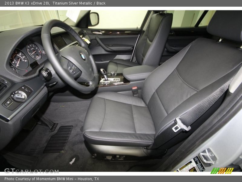  2013 X3 xDrive 28i Black Interior