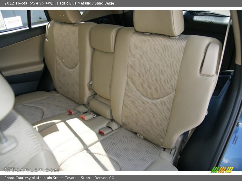 Pacific Blue Metallic / Sand Beige 2012 Toyota RAV4 V6 4WD