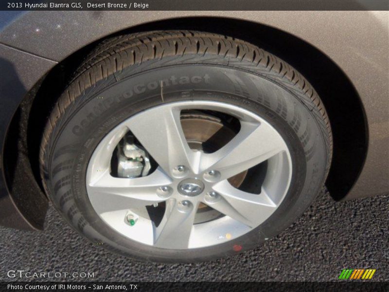 Desert Bronze / Beige 2013 Hyundai Elantra GLS