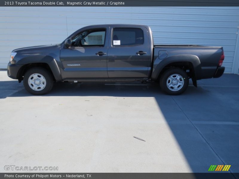 Magnetic Gray Metallic / Graphite 2013 Toyota Tacoma Double Cab