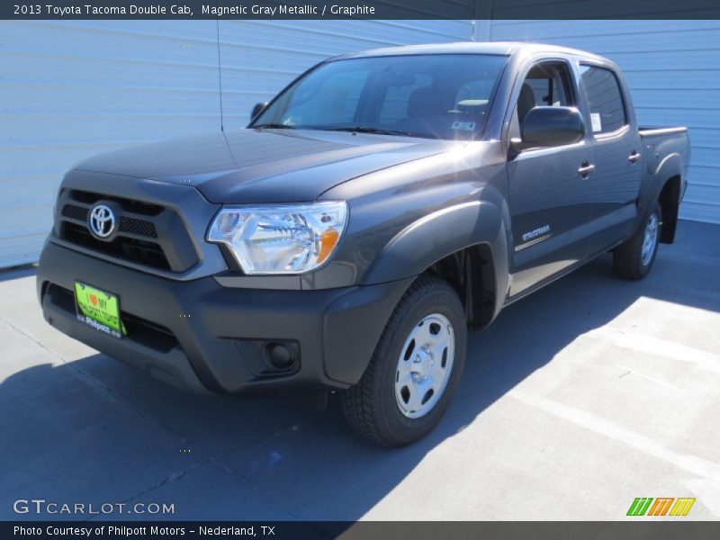 Magnetic Gray Metallic / Graphite 2013 Toyota Tacoma Double Cab