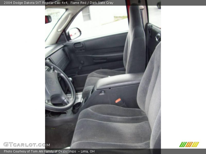 Flame Red / Dark Slate Gray 2004 Dodge Dakota SXT Regular Cab 4x4