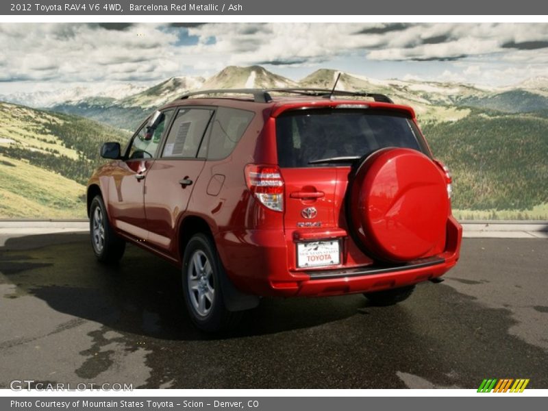 Barcelona Red Metallic / Ash 2012 Toyota RAV4 V6 4WD