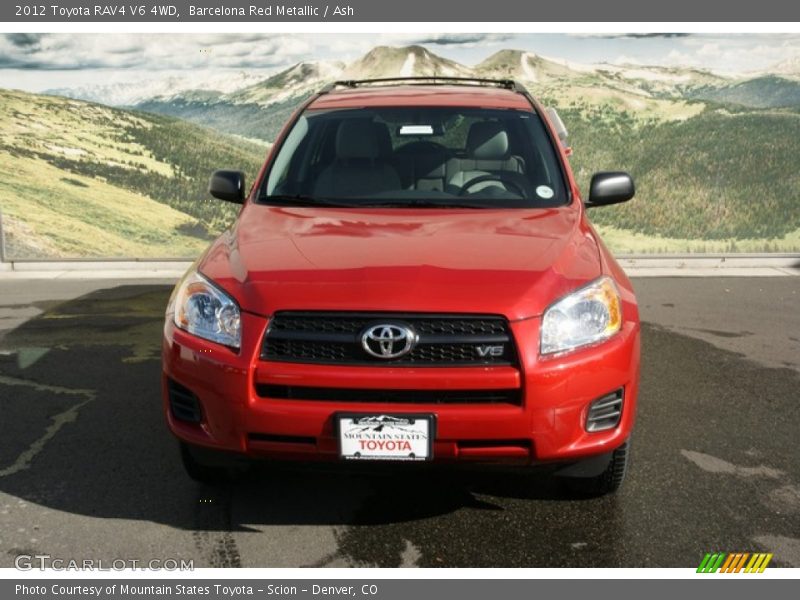 Barcelona Red Metallic / Ash 2012 Toyota RAV4 V6 4WD