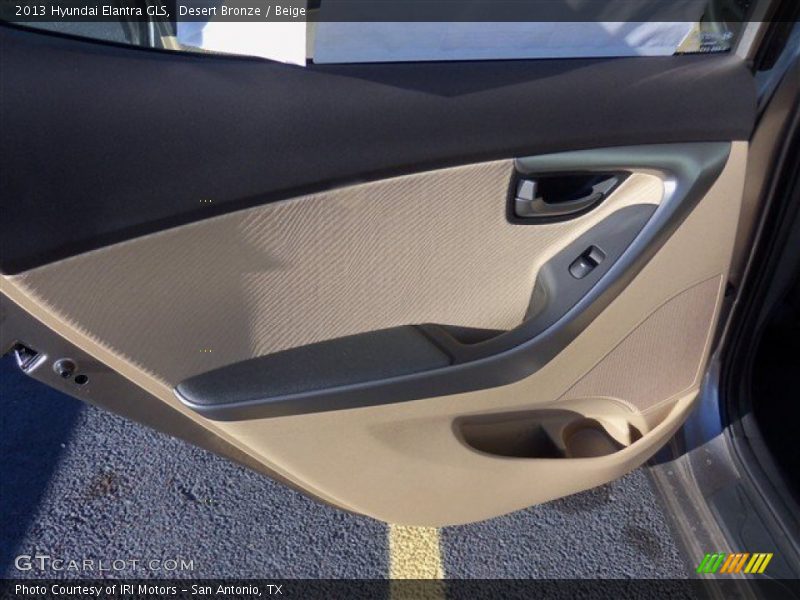 Desert Bronze / Beige 2013 Hyundai Elantra GLS