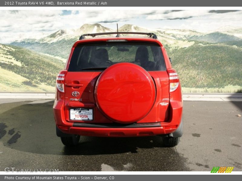 Barcelona Red Metallic / Ash 2012 Toyota RAV4 V6 4WD