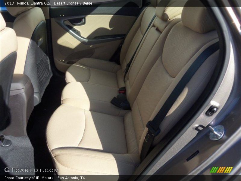 Desert Bronze / Beige 2013 Hyundai Elantra GLS