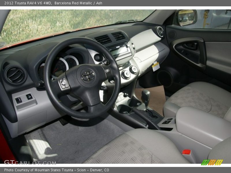 Barcelona Red Metallic / Ash 2012 Toyota RAV4 V6 4WD