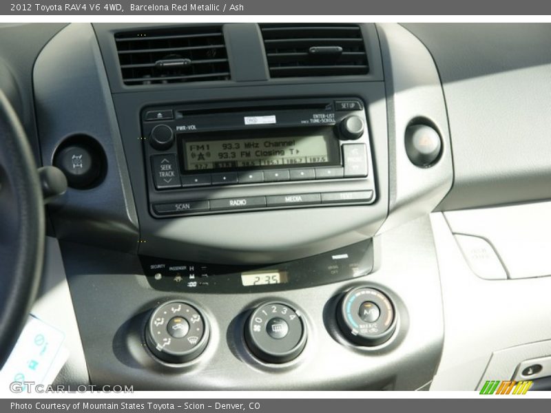 Barcelona Red Metallic / Ash 2012 Toyota RAV4 V6 4WD