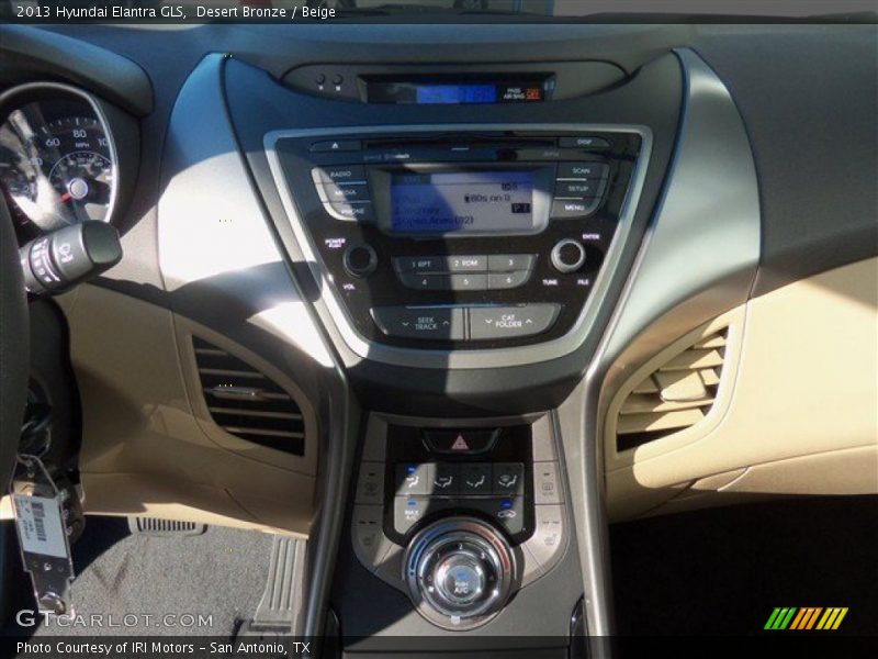 Desert Bronze / Beige 2013 Hyundai Elantra GLS