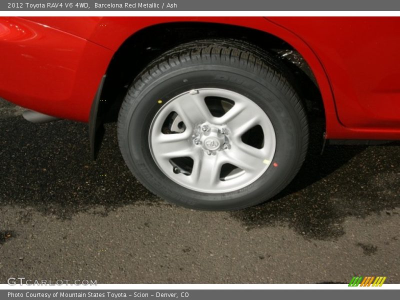 Barcelona Red Metallic / Ash 2012 Toyota RAV4 V6 4WD