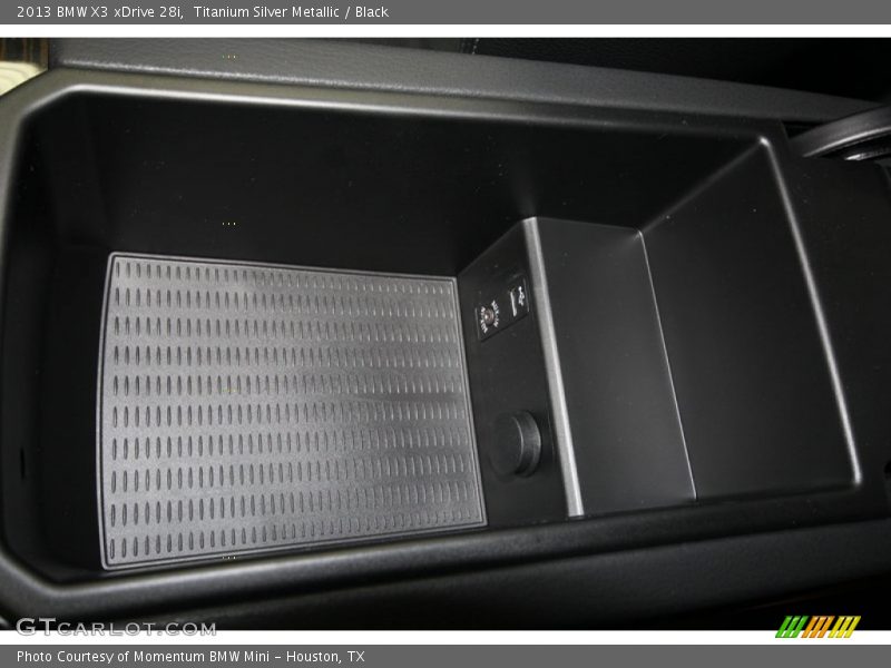Titanium Silver Metallic / Black 2013 BMW X3 xDrive 28i